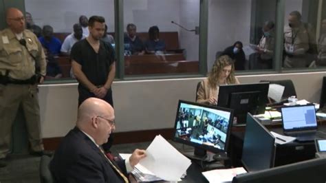‘I could die today’: Casino employee recalls armed heist at trial of Las Vegas police officer