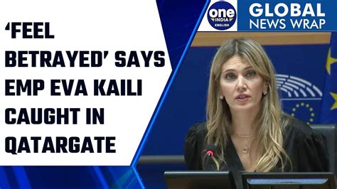 ‘I have no role in this case,’ Qatargate suspect Eva Kaili says