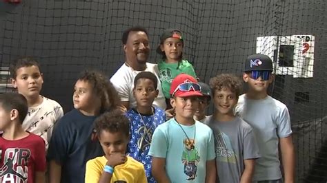 ‘I was granted an opportunity and that’s what I’m representing’: Pedro Martínez hosts backpack drive in Roxbury