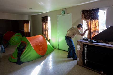 ‘It’s either this place or a tent in a field’: San Jose evicts homeless squatters from city-owned house