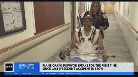 ‘It’s incredible’: Survivor of Stow plane crash speaks while recovering at hospital