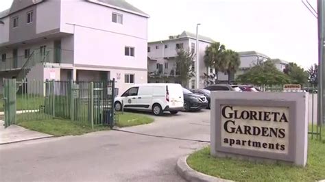 ‘It’s not fair’: Residents of Opa-locka apartments decry deplorable conditions as city and state leaders tour complex