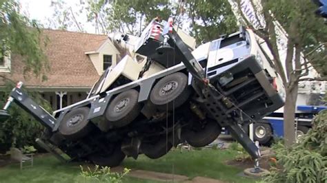 ‘It was terrifying’: Crane collapses onto occupied house in Franklin