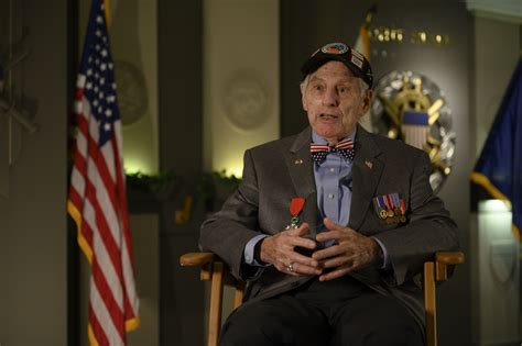 ‘It wasn’t easy for us, but for some reason, I wasn’t afraid.’ On Veterans Day, a World War II veteran remembers