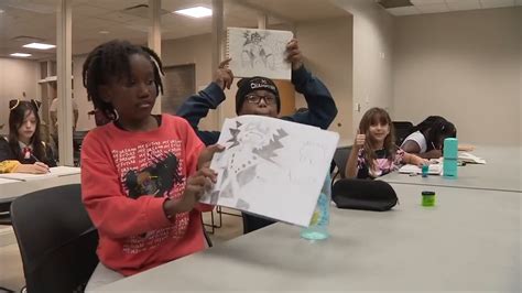 ‘Just amazing how good they get’: Kids and teens learn the art of Japanese anime at workshops in Sunrise