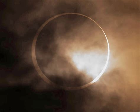 ‘Ring of fire’ eclipse wows much of western hemisphere
