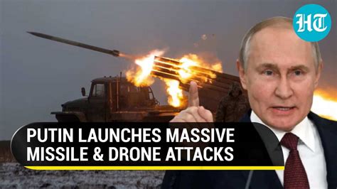 ‘Seething’ Putin hammers Ukraine with massive missile and drone attacks