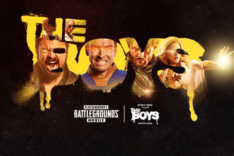 ‘The Boys’ Are Coming to PUBG Mobile’s Battlefield Game