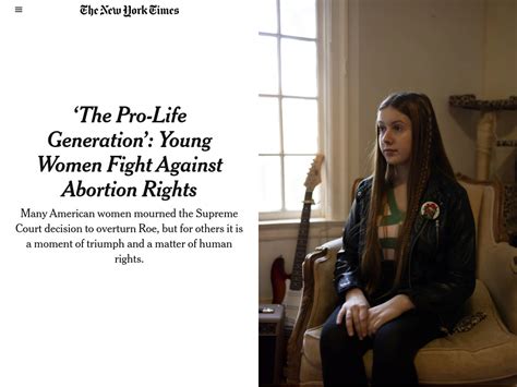 ‘The Pro-Life Generation’: Young Women Fight …