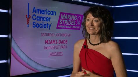 ‘The Simpsons’ voice actress Renee Ridgeley joins Miami in Making Strides Against Breast Cancer walk