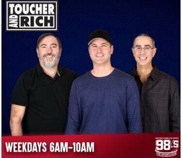 ‘Toucher and Rich’ breakup: 98.5’s Fred Toucher says Rich Shertenlieb shouldn’t go to WEEI, ‘get away from sports’