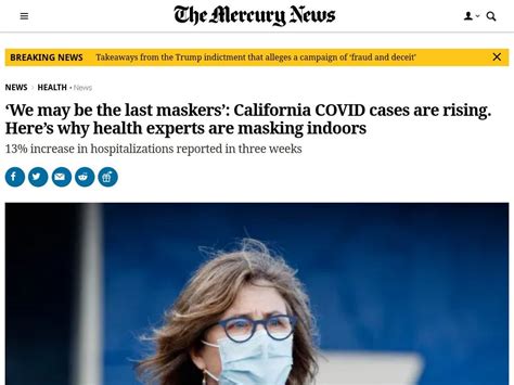 ‘We may be the last maskers’: COVID cases are rising. Here’s why health experts are masking indoors
