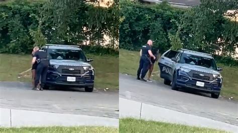 “El carro se movía”: Video muestra a policía de Prince George’s que se habría subido a una patrulla con una mujer