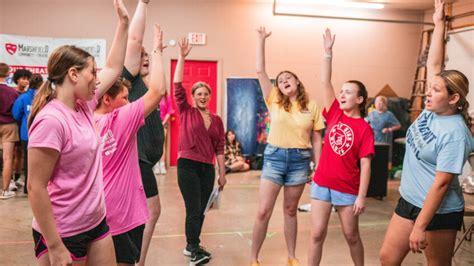 “Go ahead and fall, don’t... - Marshfield Community Theatre