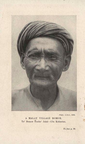 “Malay traits,” practices and