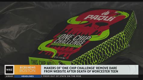 “One Chip Challenge” makers Paqui remove dare from website after teen’s death