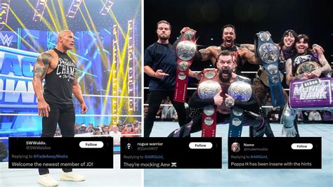 Xxxvdeomp3 - â€œPlease don t go to WWE The Rock will take your spotâ€ Fans erupt after The  Judgment Day member teases massive