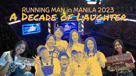 “Running Man” A Decade Of Laughter In Manila Is Postponed