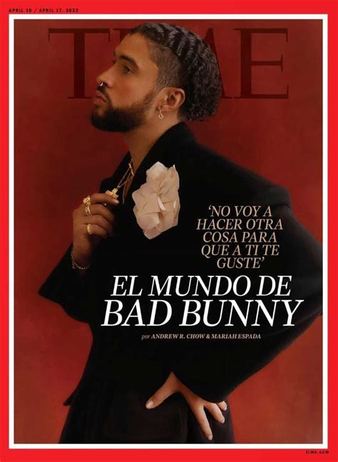“Se volvió ‘cool’ ser latino”: Bad Bunny protagoniza la primera portada de TIME completamente en español