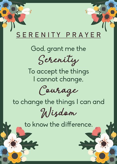 “Serenity Prayer”