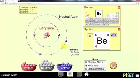 ‪Construire un atome‬ - PhET