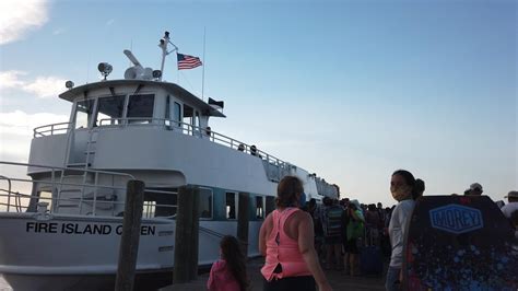 ⁴ᴷ⁶⁰ Fire Island to Bay Shore Ferry Full Ride from Kismet, NY …