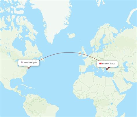 ₺37.857 New York JFK Edremit (JFK EDO) Ucuz Uçuşlar. 