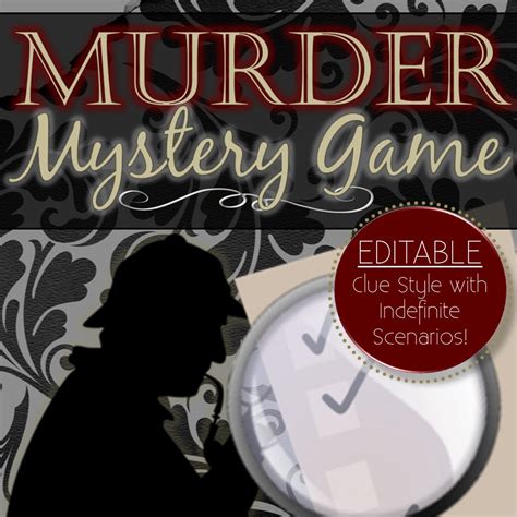√完了しました！ free printable mystery games for 6 players 583158Free