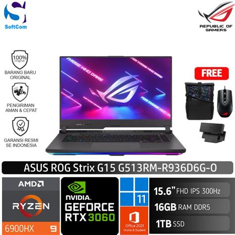 √ Harga Asus ROG G513RM R936D6G R9 6900HX/16GB/1TB/RTX …