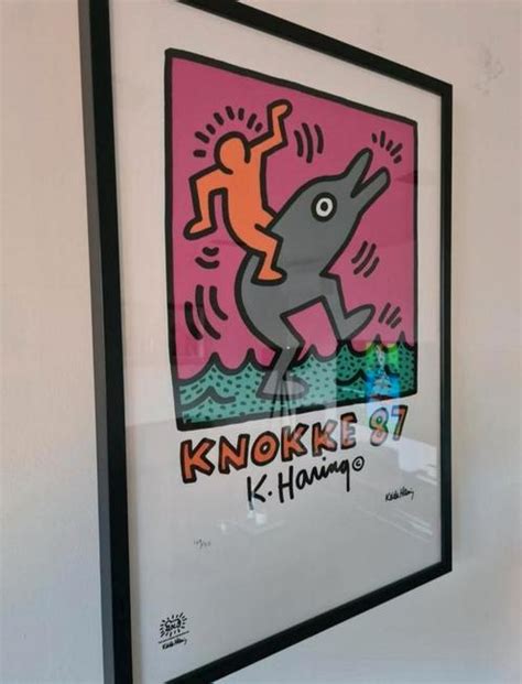 ≥ Vind keith haring in Kunst Litho