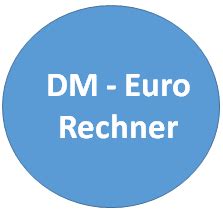 ① DM Euro Rechner Umrechnung DM in Euro zum Wechselkurs