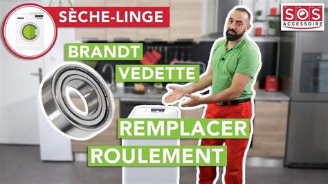 ⚙️ Comment remplacer le roulement sur mon sèche-linge top Brandt Vedette