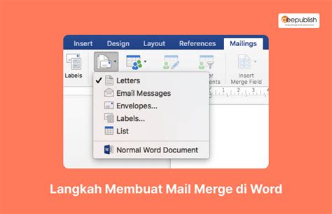 【жθпрο】 Tips cara menggunakan mail merge di microsoft word