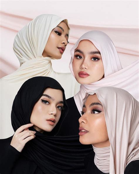 【ոգофጆ】 Tutorial hijab modern dan 14 inspirasi untuk hari raya