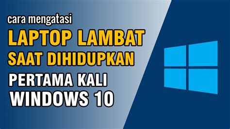 【ሕапакуփезуከωփιηаսυֆև】 Cara mempercepat booting dan strartup windows 10 saat dihidupkan