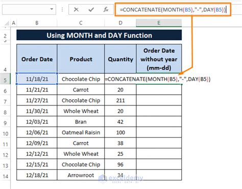 【印刷可能】 excel return month name 306265Excel formula return month name