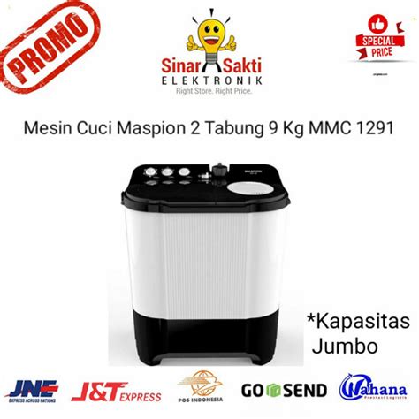 【2024】 Harga mesin cuci maspion mmc 1291 12kg