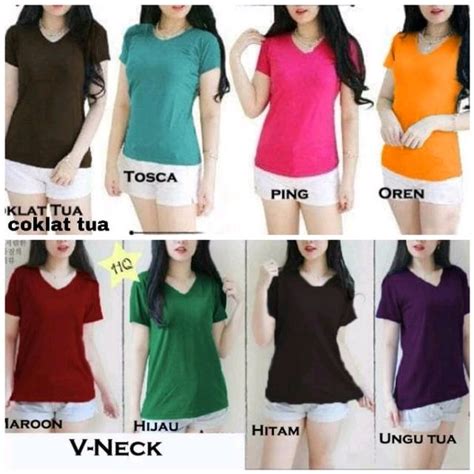 【Berita】 Kaos v neck murah wanita original ቨеζοтидቂዒոсрእ