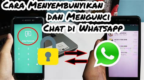 【Cara menyembunyikan chat wa yang dikunci agar tak muncul di】 Lirik aiyaiya hp mainan