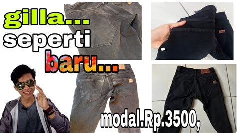 【Cara wantek celana jeans hitam】 Jual akik american ster model