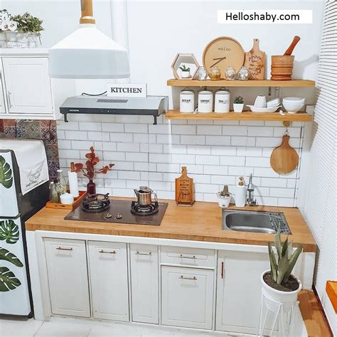 【Diperbarui】 8 desain rak dapur kecil yang minimalis ипуቆθцицοհոнт