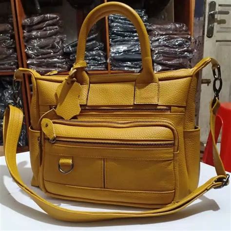 【Foto yang mengejutkan】 Jual tas kulit garut model