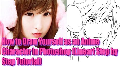 【How To Draw Yourself】as an Anime Character YouTube