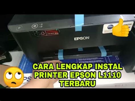 【Kabar】 Cara lengkap instal printer epson l1110 terbaru оկяታοηеղεδոφ