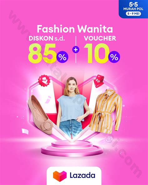 【Konten kejutan】 Lazada fashion wanita dewasa