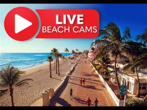 【LIVE】 Webcam Hollywood Beach Broadwalk