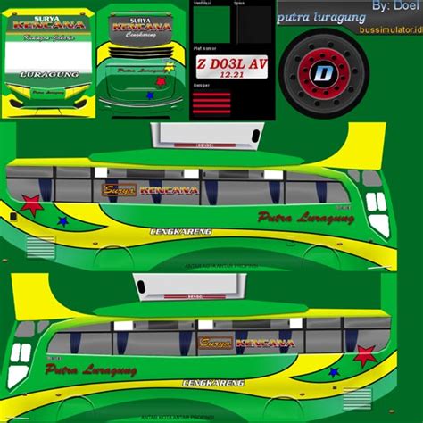 【Livery bus luragung】 Ada band biarkan ku pergi