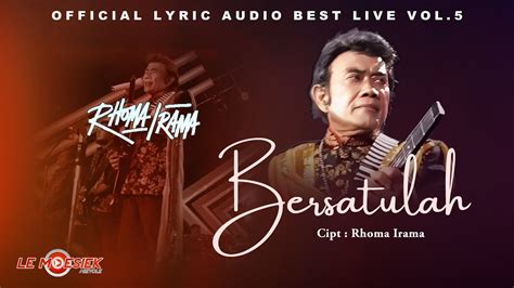 【Meja dorong restoran pengumpul peralatan makan】 Lirik lagu bersatulah rhoma irama