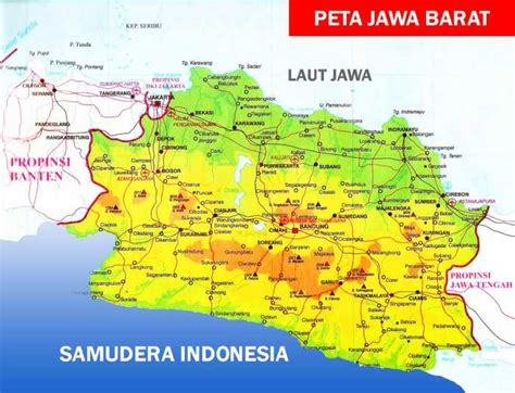 【Pelajari peta provinsi jawa barat dan keterangannya】 Buku kelas 2 tema 2 k13 edisi revisi 2017