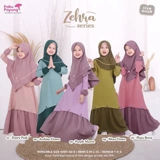 【Pembaruan】 Jual gamis zehra series terlengkap